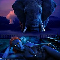 Mon projet du cours : Initiation à la retouche photographique avec Photoshop. Photograph, Photo Retouching, and Digital Photograph project by Wilfrid Mongo Gouala - 03.04.2022