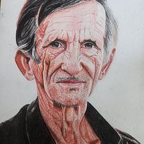 Mi Proyecto del curso: Retrato realista con lápices de colores. Traditional illustration, Fine Arts, Pencil Drawing, Drawing, Portrait Drawing, Realistic Drawing, Artistic Drawing, and Colored Pencil Drawing project by Pilar Carballo - 03.04.2022