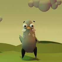 Il mio progetto del corso: Creazione di personaggi kawaii in 3D con Blender Ein Projekt aus dem Bereich Traditionelle Illustration, Design von Figuren, Digitale Illustration und 3-D-Modellierung von Flavia Acampora - 04.03.2022