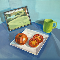 Mi Proyecto del curso: Pintura al óleo desde cero. Fine Arts, Painting, and Oil Painting project by Paulina Caín - 03.04.2022
