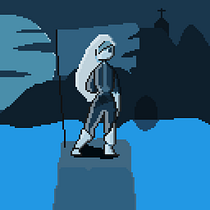 Mi Proyecto del curso: Introducción al diseño de personajes en pixel art. Un progetto di Character design, Videogiochi, Pixel art e Progettazione di videogiochi di rikooshuaster - 04.03.2022