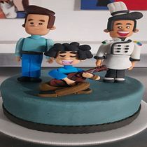 Proyecto chef - Modelado de figuras. Design, Design de personagens, e DIY projeto de David Holguin Ramirez - 03.03.2022