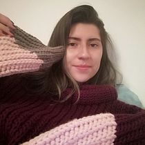 Mi Proyecto del curso: Crochet: crea prendas con una sola aguja. Design de moda, Tecido, DIY, Crochê, e Design têxtil projeto de Natalia Cardona - 04.03.2022