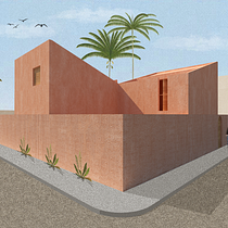 Mi Proyecto del curso: Representación gráfica de proyectos arquitectónicos. Un projet de Architecture, Design graphique, Architecture d'intérieur, Design d'intérieur, Pa, sagisme, Collage, Architecture numérique et Illustration architecturale de Jaqueline Guadarrama - 03.03.2022