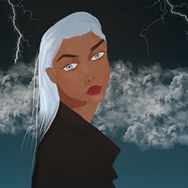 My project in Powerful Female Characters: Illustrating Confidence and Diversity course. Traditional illustration, Painting, Digital Illustration, Digital Drawing, and Digital Painting project by marianne_lisika - 03.05.2022