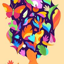 Meu projeto do curso: Ilustração flat com Photoshop. Traditional illustration, Digital Illustration, and Digital Painting project by Amanda Letícia - 10.15.2020