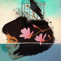 Mon projet du cours : Techniques d’illustration à l’aquarelle numérique. Un progetto di Illustrazione tradizionale, Illustrazione digitale, Pittura ad acquerello, Disegno di ritratti e Disegno digitale di Audrey Jadevamens - 05.03.2022