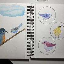 My project in Creative Watercolor Sketching for Beginners course. Traditional illustration, Sketching, Creativit, Drawing, Watercolor Painting, and Sketchbook project by Kimberly Kimball - 03.05.2022