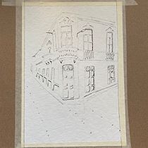 My project in Architectural Sketching with Watercolor and Ink course. Sketching, Drawing, Watercolor Painting, Architectural Illustration, Sketchbook & Ink Illustration project by hp_ch_nl - 03.06.2022