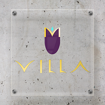 My  Final project in Logo Design: Modern residential vill logo. Design, Br, ing, Identit, Graphic Design, Logo Design, Fine Arts, Interior Design, Calligraph, Lettering, and Creativit project by Salman Alanazi - 03.04.2022