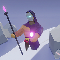 Meu projeto do curso: Modelagem de personagens low poly para videogames Ein Projekt aus dem Bereich 3D, 3-D-Modellierung, Videospiele, Design von 3-D-Figuren und Design für Videospiele von Hugo Pedrosa - 05.03.2022