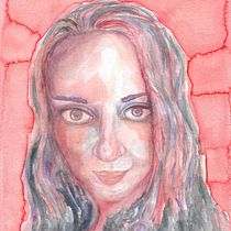 My project in Artistic Portrait with Watercolors course. Fine Arts, Painting, Watercolor Painting, and Portrait Drawing project by Henry Ar - 03.06.2022