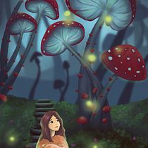 Meu projeto do curso: Ilustrações fantásticas com Procreate. Traditional illustration, Digital Illustration, and Digital Drawing project by Emanoeli Madalosso - 03.03.2022