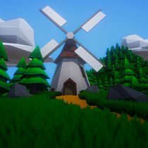 Meu projeto do curso: Modelagem de cenários low poly para vídeo games. 3D, and 3D Modeling project by Leonardo Dantas - 03.07.2022