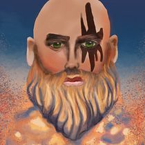 My project in Digital Fantasy Portraits with Photoshop course. Traditional illustration, Drawing, Digital Illustration, Portrait Drawing, Digital Drawing, and Digital Painting project by Maria V. - 03.05.2022