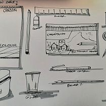 Mein Kursprojekt: Die Sketching Kunst: Transformiere Skizzen in Kunst Ein Projekt aus dem Bereich Traditionelle Illustration, Bleistiftzeichnung, Zeichnung und Sketchbook von Arnold Najera - 07.03.2022