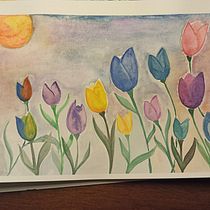 Mi Proyecto del curso: Creación de paletas de color con acuarela. Un progetto di Illustrazione tradizionale, Belle arti, Pittura, Pittura ad acquerello e Teoria del colore di Eva Bernaus - 07.03.2022