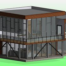 Mi Proyecto del curso: Diseño y modelado arquitectónico 3D con Revit. Un projet de 3D, Architecture, Architecture d'intérieur, Modélisation 3D, Architecture numérique , et ArchVIZ de Yorman Zambrano - 03.03.2022