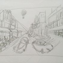 My project for course: Creative Sketching: Fill Your Illustrations with Life and Detail. Un progetto di Illustrazione tradizionale, Bozzetti, Disegno a matita, Disegno, Sketchbook, Illustrazione con inchiostro e Pittura ad acquerello di ronaldsands66 - 08.03.2022