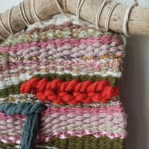 Il mio progetto del corso: Tessitura contemporanea su telaio a cornice. Arts, Crafts, Interior Decoration, Fiber Arts, DIY, and Weaving project by francesca.rozzi - 03.06.2022