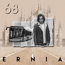 Ernia - 68 (Il mio progetto del corso: Direzione artistica per copertine di dischi). Art Direction, Br, ing, Identit, Graphic Design, Packaging, and Collage project by Andrea Guerra - 03.08.2022