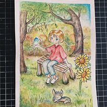 Mi Proyecto del curso: Ilustración de escenas narrativas en acuarela. Un progetto di Illustrazione tradizionale, Pittura ad acquerello, Stor, telling, Narrativa e Manga di Julissa Chávez - 09.03.2022