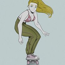 Mi Proyecto del curso: Ilustración de personajes dinámicos . Traditional illustration, Character Design, Comic, Creativit, Drawing, Digital Drawing, and Manga project by Leonardo Navarro - 03.09.2022