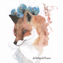 Il mio progetto del corso: Expressive animals in watercolor. Projekt z dziedziny Trad, c, jna ilustracja, Malowanie akwarelą, Ilustracja naturalist, czna, R, sunek realist i czn użytkownika monica_marelli - 07.03.2022