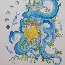 Mon projet du cours :  Techniques d'aquarelle pour des illustrations féériques. Traditional illustration, Drawing, Watercolor Painting, and Editorial Illustration project by Claire - 03.09.2022