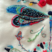 Mi Proyecto del curso: Técnicas básicas de bordado: puntadas, composiciones y gamas cromáticas. Un projet de Création d'accessoires, Création de costumes, Broderie, Théorie des couleurs , et Design textile de inmysha - 09.03.2022