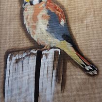 Mon projet du cours : Peinture à l'huile classique et portrait naturaliste d'oiseaux. Fine Arts, Painting, Oil Painting, and Naturalistic Illustration project by emilie_boisvert - 03.09.2022