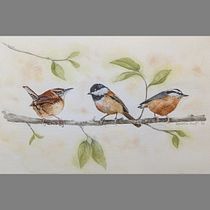 My project for course: Artistic Watercolor Techniques for Illustrating Birds. Traditional illustration, Watercolor Painting, Realistic Drawing, and Naturalistic Illustration project by Marcia Huff - 03.09.2022