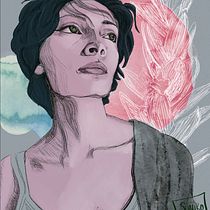 My project for course: Illustrated Portraits with Procreate. Ilustração tradicional, Ilustração vetorial, Ilustração digital, e Desenho de retrato projeto de sumikoc - 09.03.2022