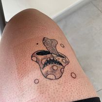 Mi Proyecto del curso: Tatuaje para principiantes. Tattoo Design project by Javiera Nieto - 03.10.2022