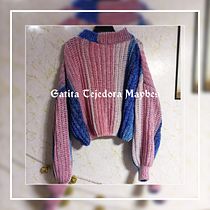 Mi Proyecto del curso:  SWEATER A Crochet. Design de moda, Tecido, DIY, Crochê, e Design têxtil projeto de Nicole Torres Vera - 10.03.2022