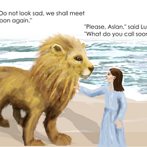 My project for course: Introduction to Children’s Illustration "Voyage of the Dawn Treader". Traditional illustration, Fine Arts, Painting, Pencil Drawing, Drawing, Watercolor Painting, Children's Illustration, and Narrative project by Jeanette P - 03.02.2022