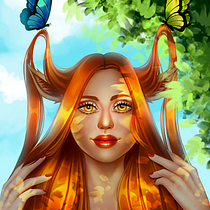 Meu projeto do curso: Retrato digital no Photoshop com um toque de fantasia. Traditional illustration, Drawing, Digital Illustration, Portrait Drawing, Digital Drawing, and Digital Painting project by Giovana Girdwood - 03.10.2022