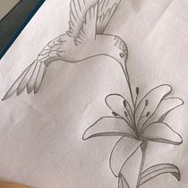 Meu projeto do curso: Introdução à tatuagem. Ilustração tradicional, Desenho de tatuagens e Ilustração botânica projeto de Yanka Levinsk - 08.03.2022