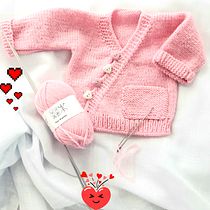 Mi Proyecto del curso: Tejido de punto para prendas infantiles. Een project van  Modeontwerp, Textiel, DIY, Breien y Textielontwerp van marcelandreab - 10.03.2022