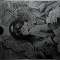 Despertar. Traditional illustration, Fine Arts, Sketching, Pencil Drawing, Drawing, Portrait Drawing, Realistic Drawing, Artistic Drawing, and Figure Drawing project by Iván Hoyos Reyes - 03.10.2022