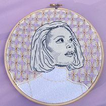 Mi Proyecto del curso: Creación de retratos bordados. Un projet de Broderie , et Design textile de flor.atencia - 10.03.2022