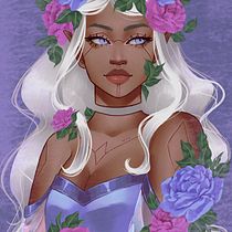 My project for course: Powerful Female Characters: Illustrating Confidence and Diversity. Traditional illustration, Painting, Digital Illustration, Digital Drawing, and Digital Painting project by Vitoria Colt - 03.02.2022