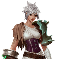 En el proyecto de este curso diseñe a "riven"  (un personaje de league of legends). Un progetto di Character design, Videogiochi, Pixel art e Progettazione di videogiochi di Giuliano Di Toro - 09.03.2022