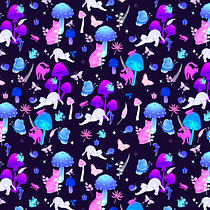 My project for course: Digital Pattern Illustration Inspired by Flora and Fauna. Un progetto di Illustrazione tradizionale, Pattern design, Disegno, Illustrazione digitale e Illustrazione botanica di Yura Aung - 17.03.2022