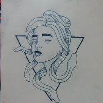 Mi Proyecto del curso: Tatuaje para principiantes. Tattoo Design project by Maria Alvarez Soriano - 03.11.2022