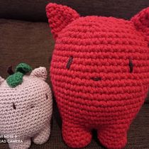 Meu projeto do curso: Amigurumi: criação de personagens com crochê. Arts, Crafts, To, Design, Fiber Arts, Crochet, Amigurumi, and Textile Design project by carina.abc - 03.11.2022