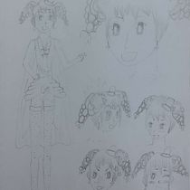 Mi Proyecto del curso: El arte del manga: dibuja personajes únicos. Character Design, Pencil Drawing, Drawing, Ink Illustration, and Manga project by pondigol - 03.11.2022