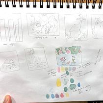 My project for course: Illustration Techniques with Watercolor and Gouache. Traditional illustration, Fine Arts, Painting, Watercolor Painting, Children's Illustration, and Gouache Painting project by Sarah Doan - 03.12.2022