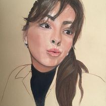 Mi Proyecto del curso: Ilustración con pastel y lápices de colores. Un progetto di Illustrazione tradizionale, Belle arti, Disegno a matita, Disegno, Disegno di ritratti, Disegno realistico e Disegno artistico di Maria Carmen Pérez - 24.03.2022