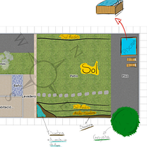 Mi Proyecto del curso: Diseño de espacios verdes para tu casa. L, scape Architecture, Floral, Plant Design, and Spatial Design project by Andres Galarza - 03.12.2022